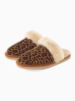 Minnetonka Muiltjes 'Leopard' -Damesschoenen 58531710024f3257b50cfa82bfe98377